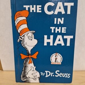Dr. Seuss Blue and Orange 'The Cat in the Hat' Book
